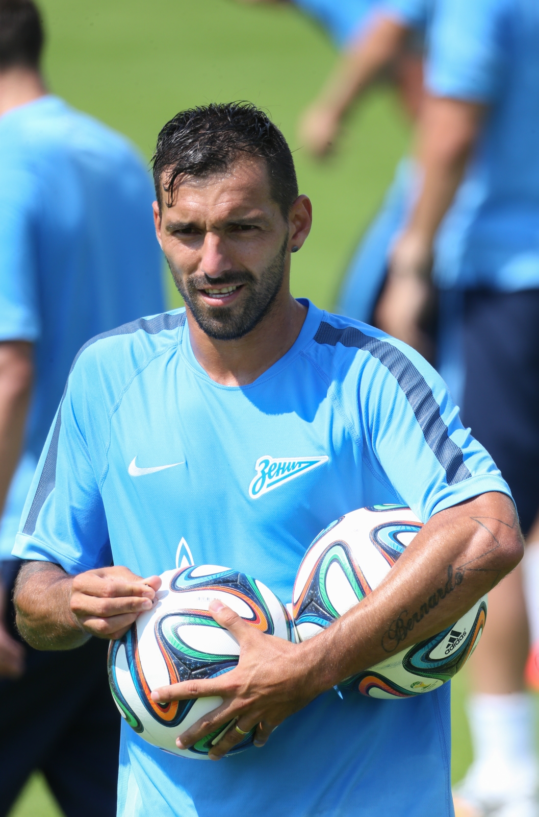 Сборы в Австрии: 18 июля, утренняя тренировка