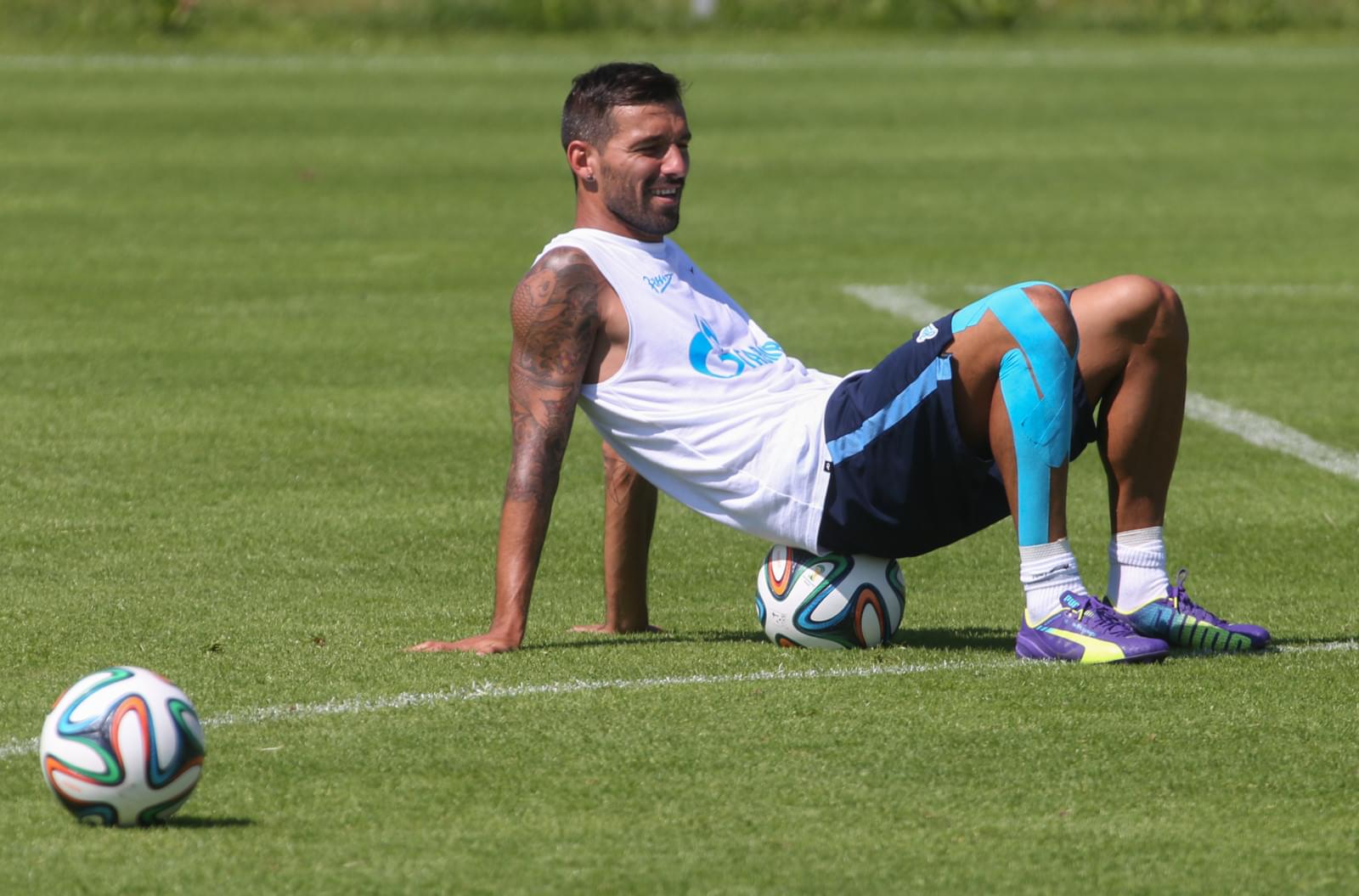 Сборы в Австрии: 19 июля, утренняя тренировка