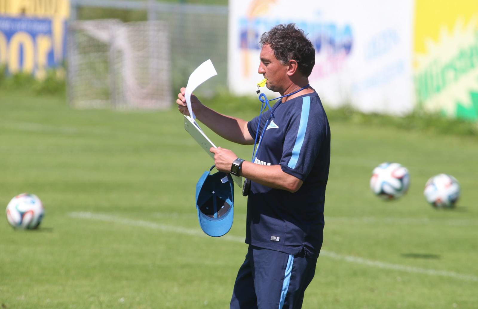 Сборы в Австрии: 19 июля, утренняя тренировка