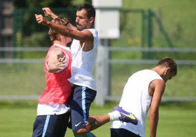 Сборы в Австрии: 19 июля, утренняя тренировка