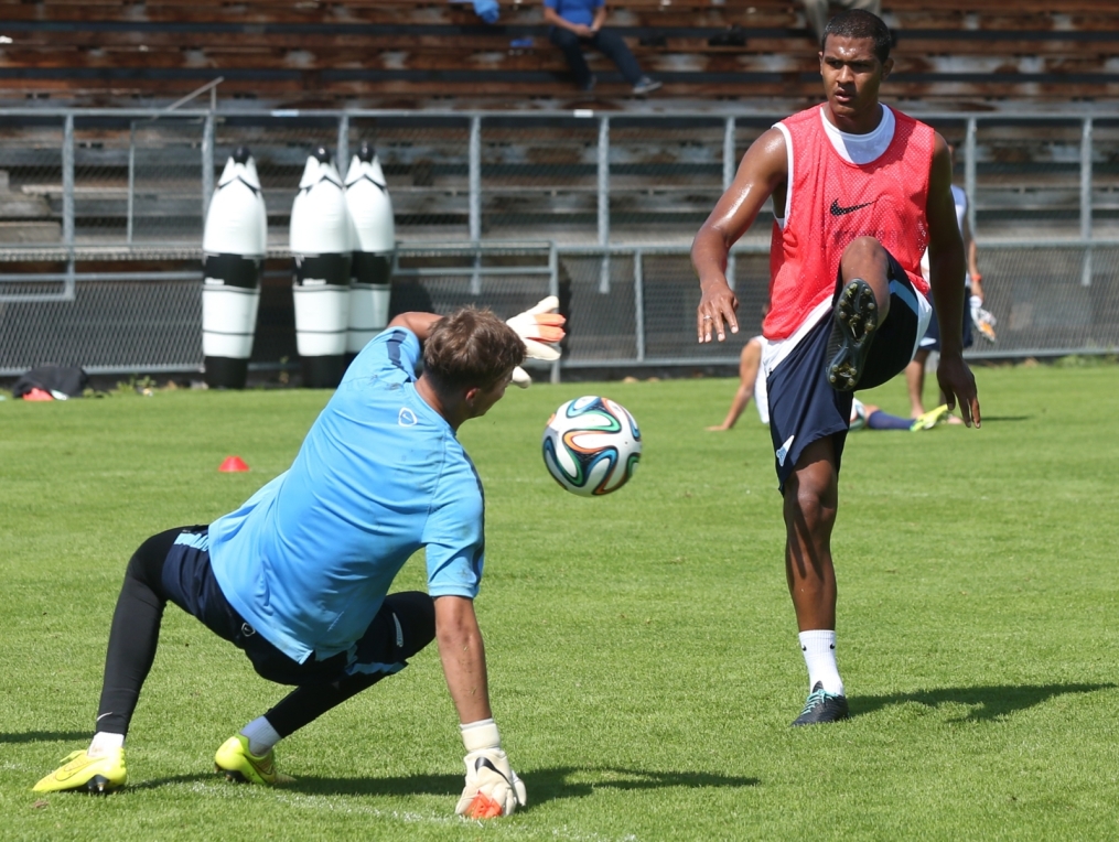 Сборы в Австрии: 20 июля, утренняя тренировка