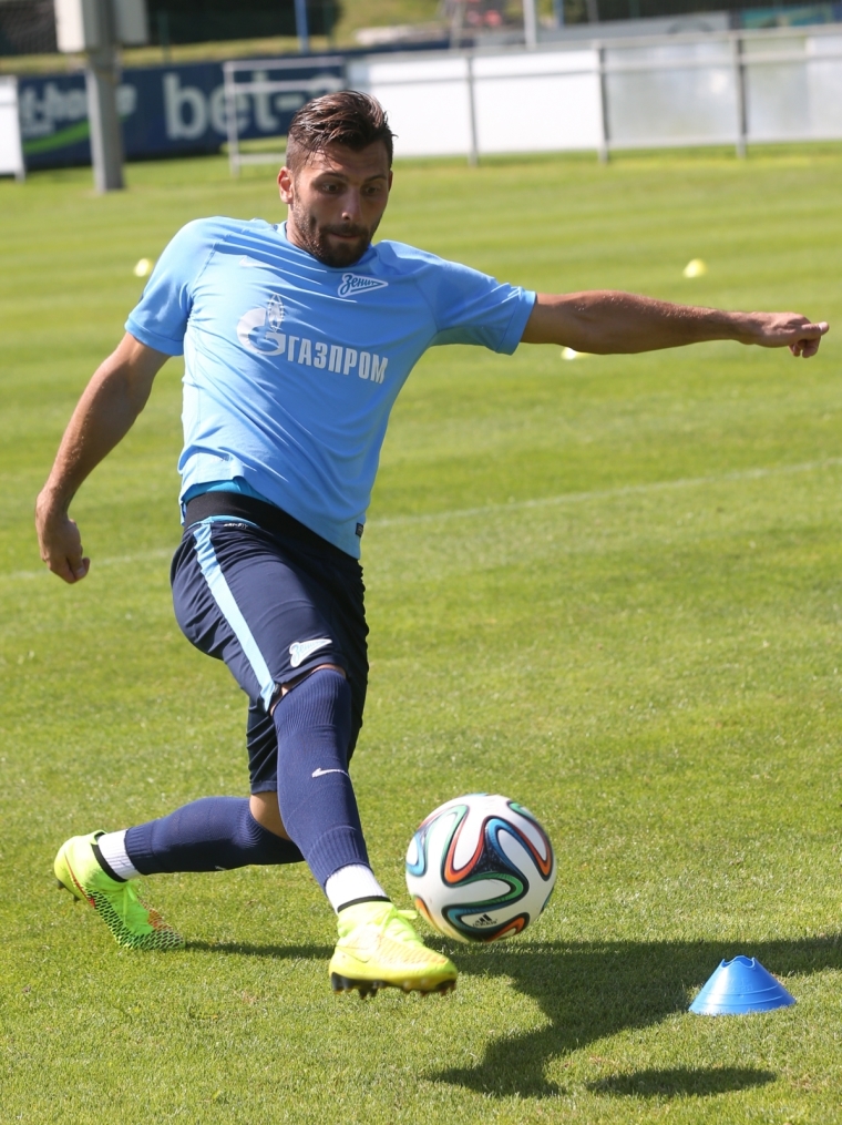 Сборы в Австрии: 20 июля, утренняя тренировка