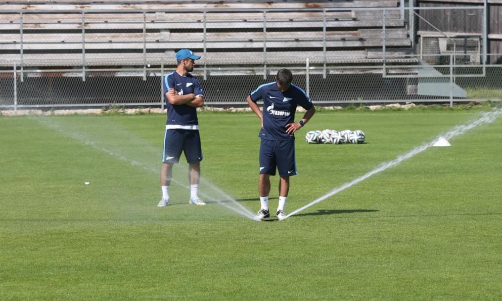 Сборы в Австрии: 20 июля, утренняя тренировка