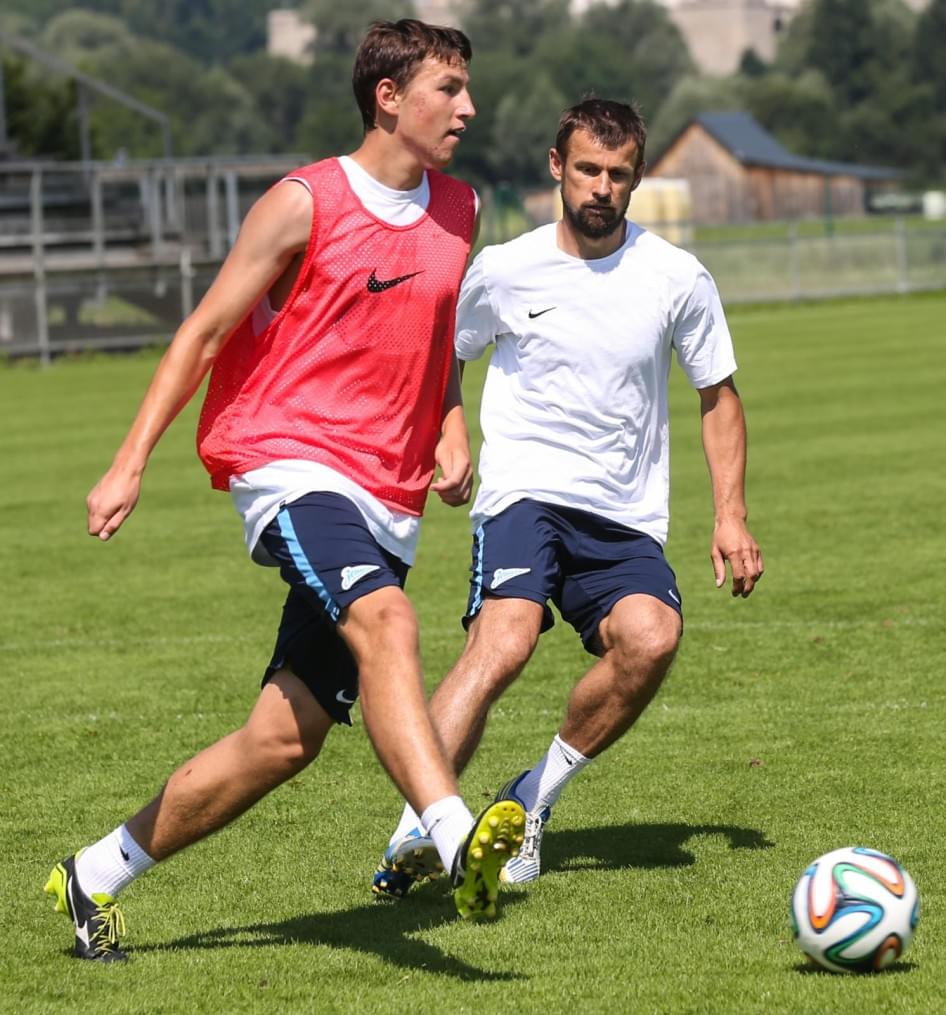 Сборы в Австрии: 20 июля, утренняя тренировка