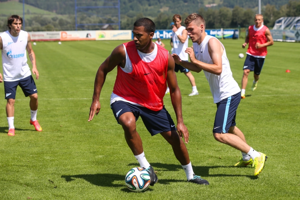 Сборы в Австрии: 20 июля, утренняя тренировка