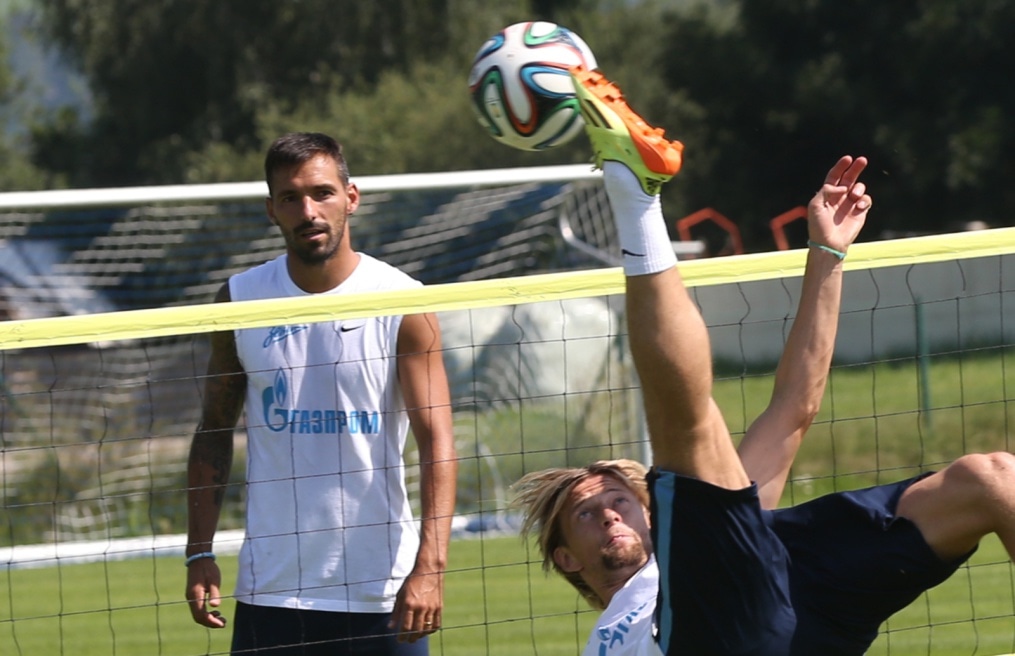 Сборы в Австрии: 20 июля, утренняя тренировка