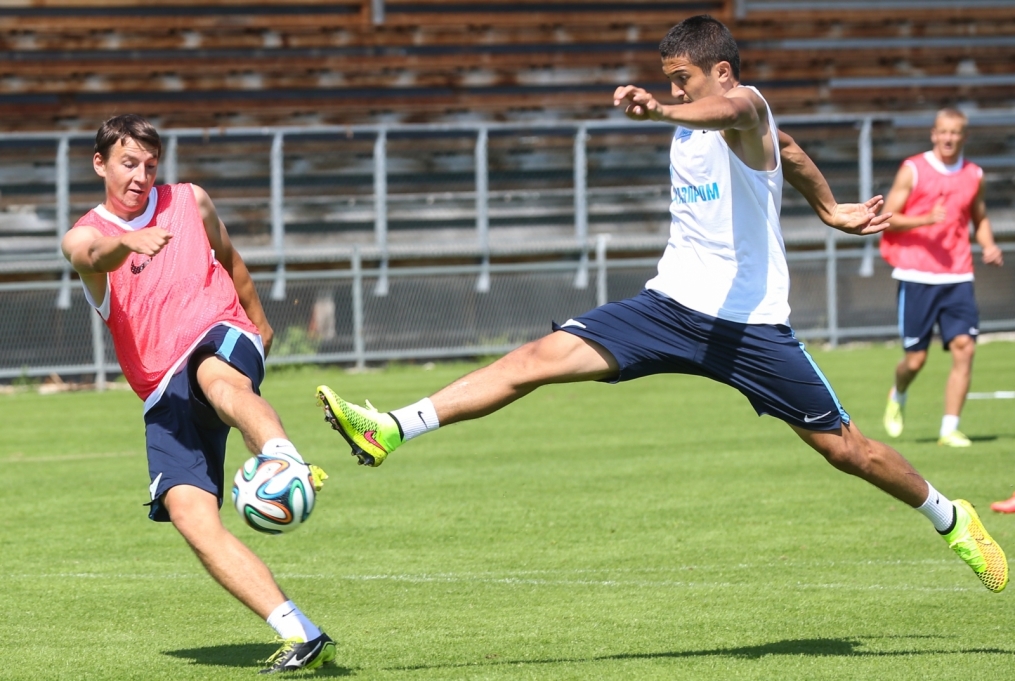 Сборы в Австрии: 20 июля, утренняя тренировка