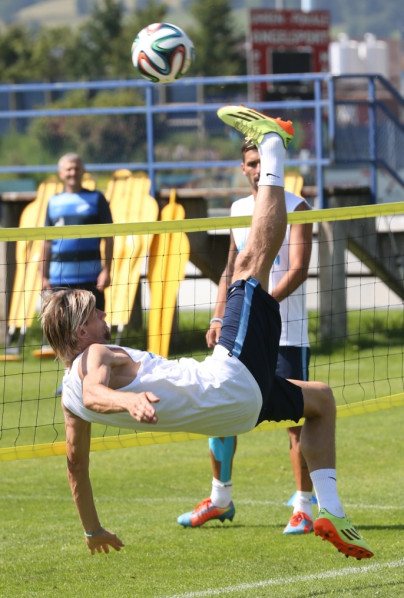 Сборы в Австрии: 20 июля, утренняя тренировка