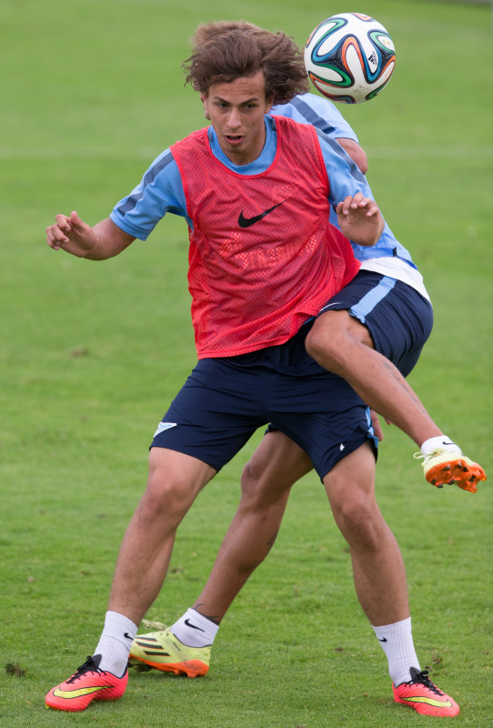 Сборы в Австрии: 21 июля, вечерняя тренировка