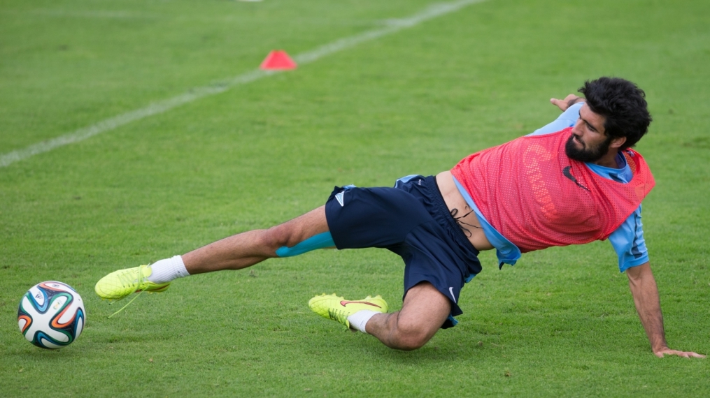 Сборы в Австрии: 21 июля, вечерняя тренировка