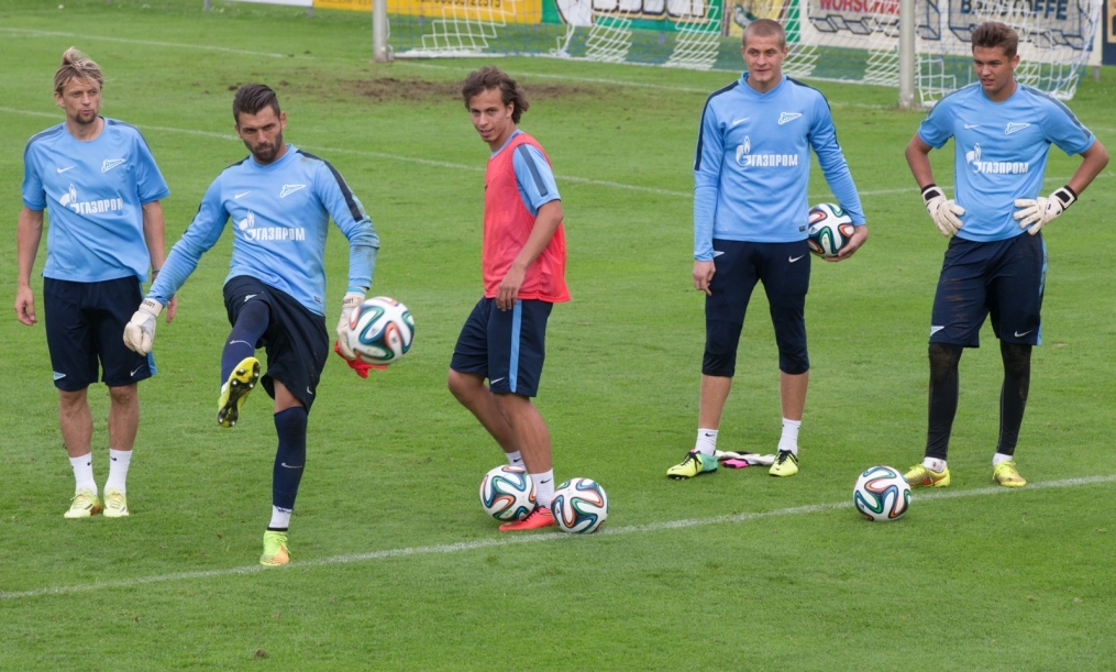 Сборы в Австрии: 21 июля, вечерняя тренировка