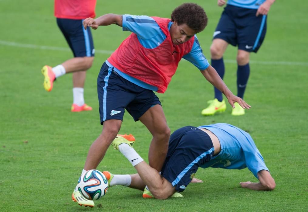 Сборы в Австрии: 21 июля, вечерняя тренировка