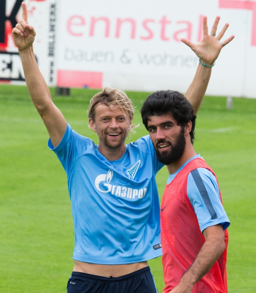 Сборы в Австрии: 21 июля, вечерняя тренировка