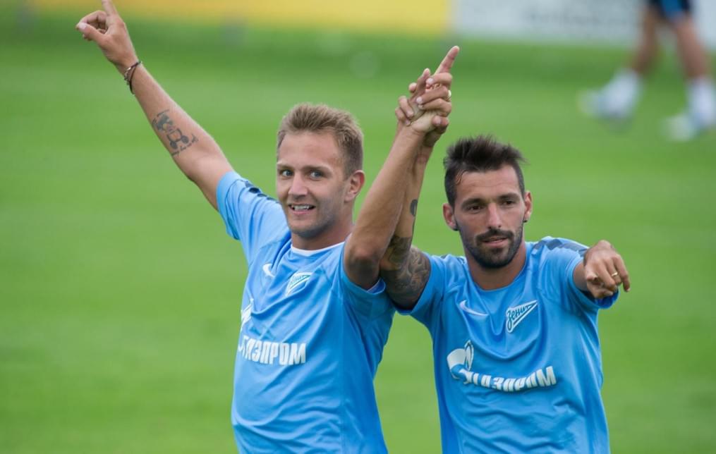 Сборы в Австрии: 21 июля, вечерняя тренировка