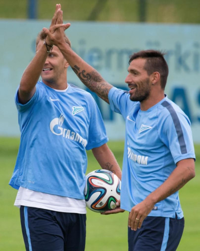 Сборы в Австрии: 21 июля, вечерняя тренировка