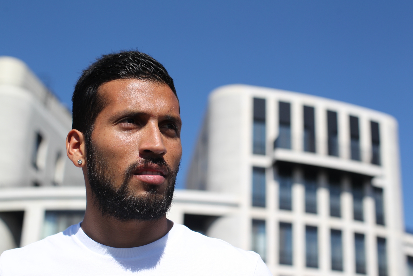 Эсекиэль Гарай, первый день в Петербурге