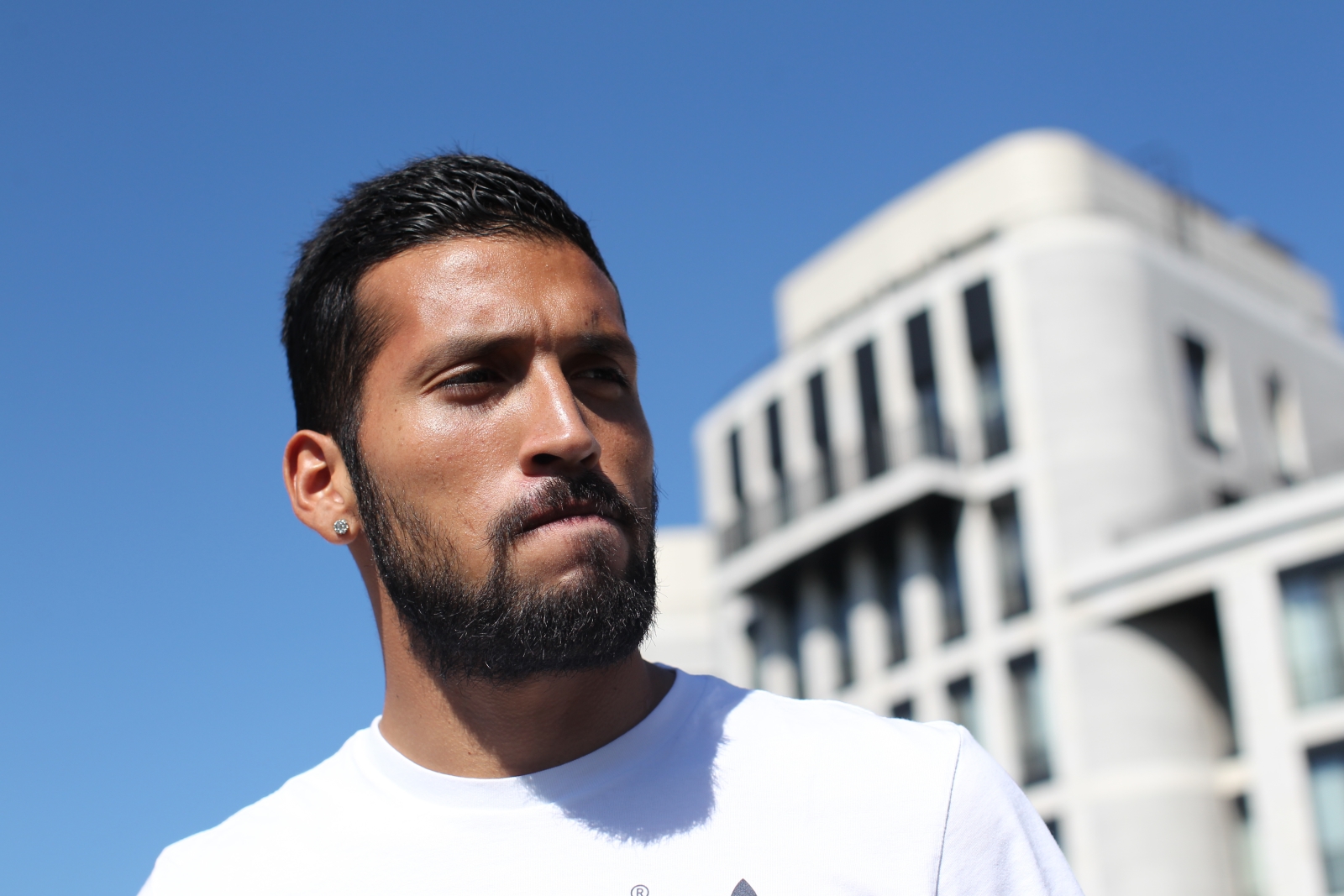 Эсекиэль Гарай, первый день в Петербурге