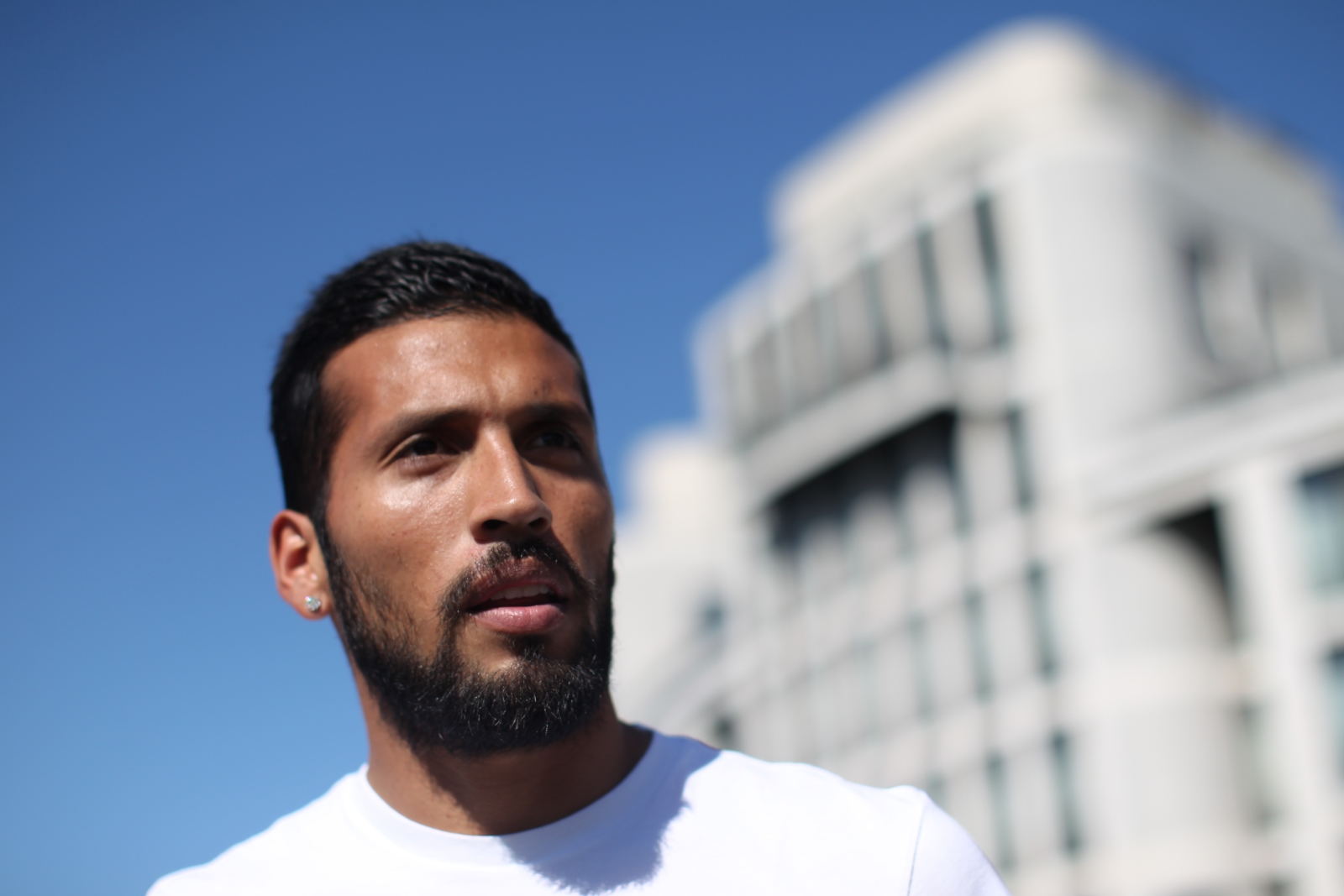 Эсекиэль Гарай, первый день в Петербурге