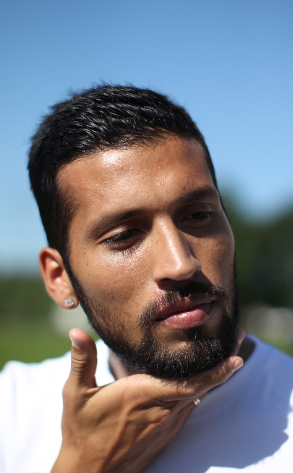 Эсекиэль Гарай, первый день в Петербурге