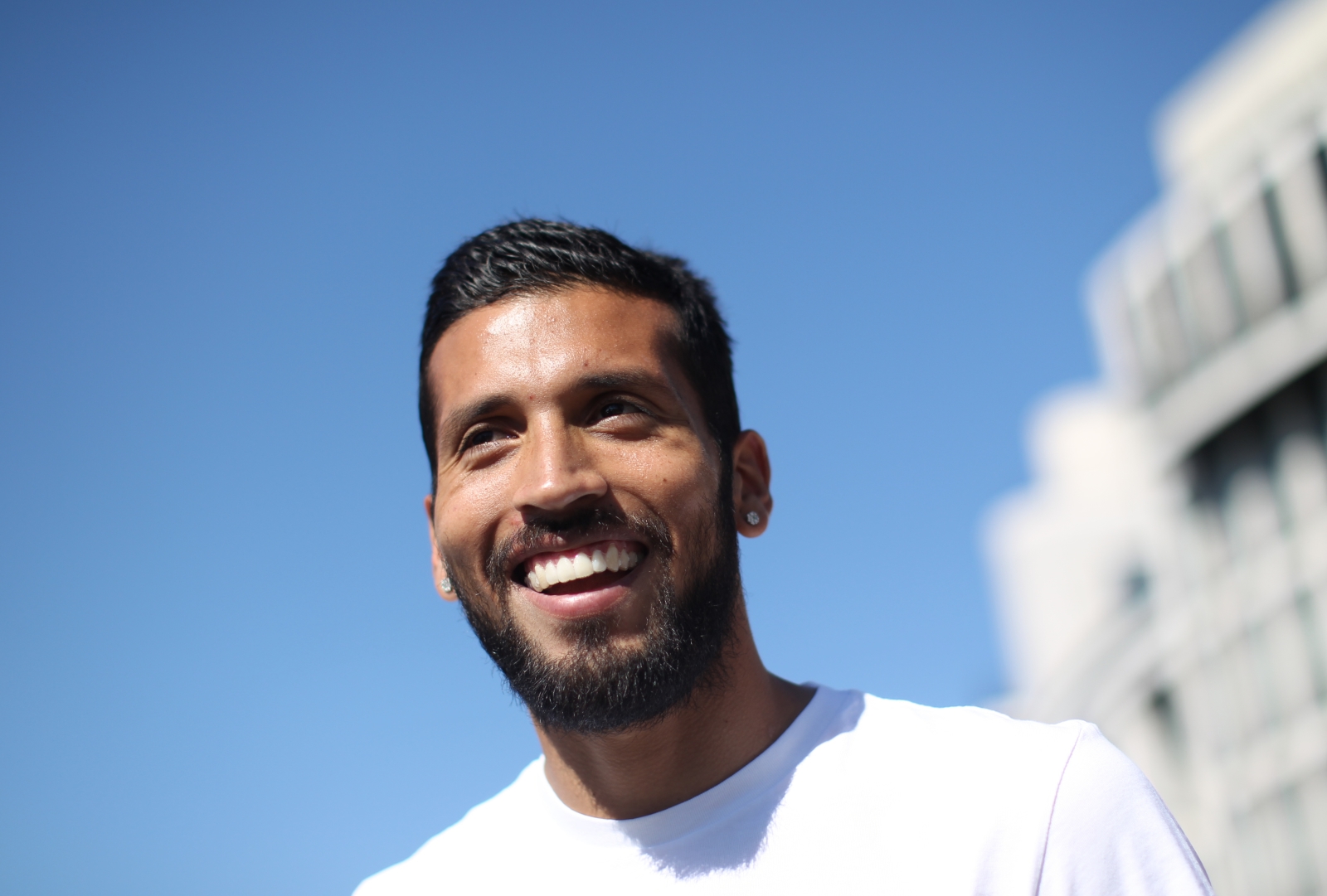 Эсекиэль Гарай, первый день в Петербурге