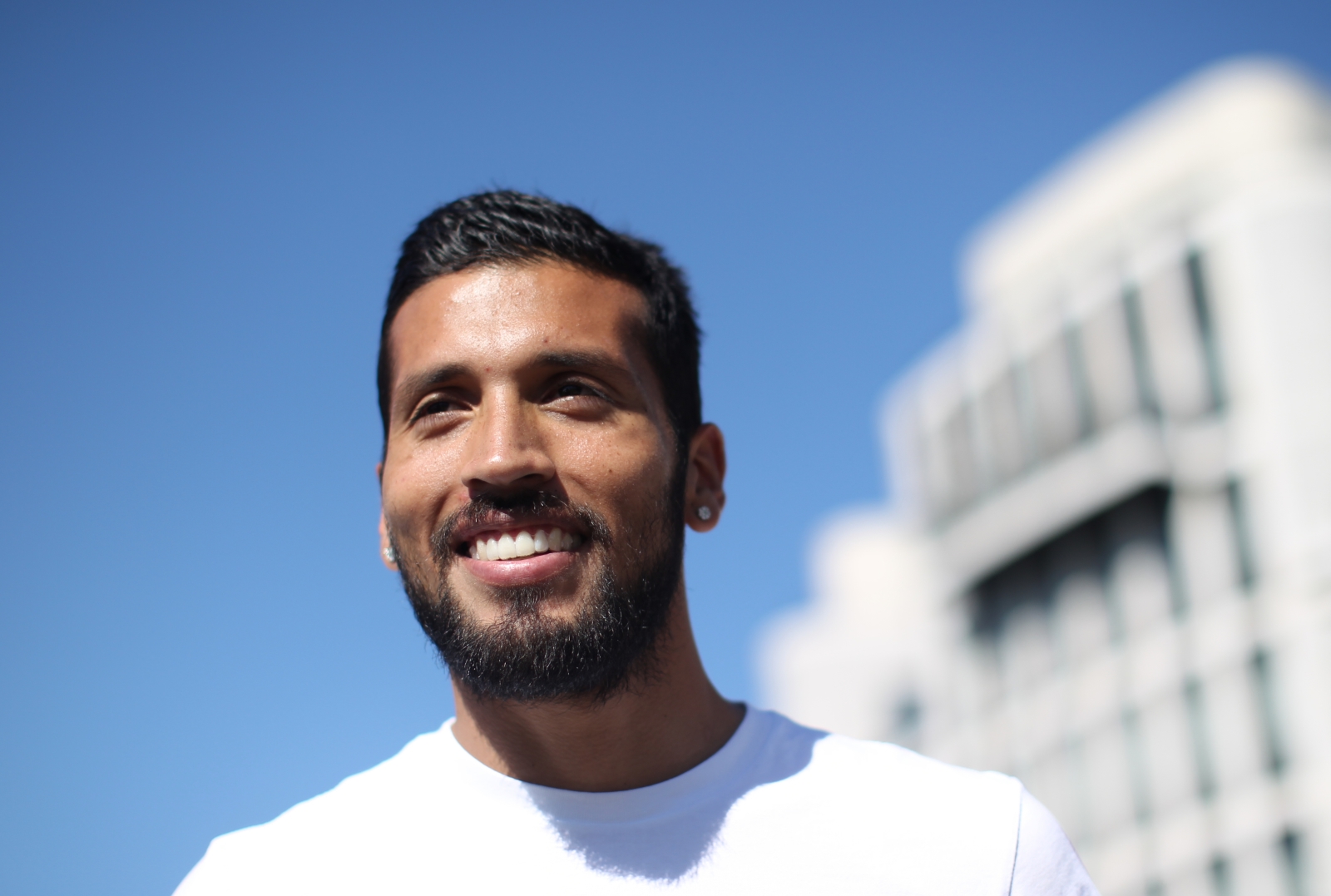 Эсекиэль Гарай, первый день в Петербурге