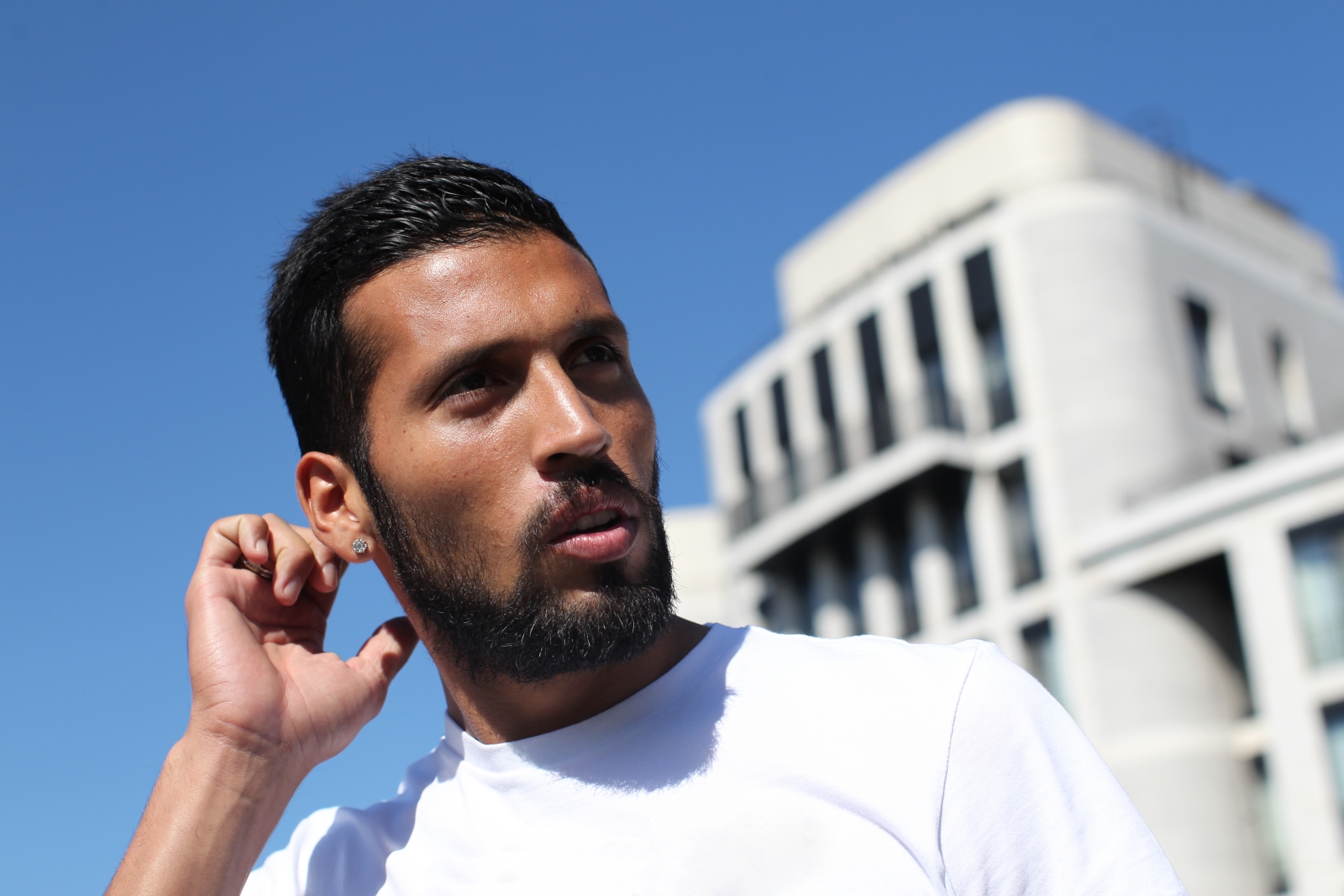 Эсекиэль Гарай, первый день в Петербурге