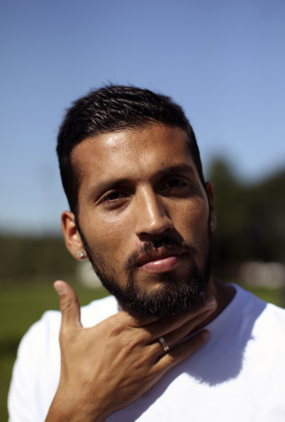 Эсекиэль Гарай, первый день в Петербурге