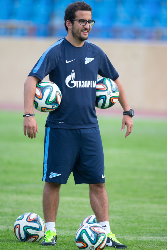 Тренировка «Зенита» перед матчем с «Арсеналом»