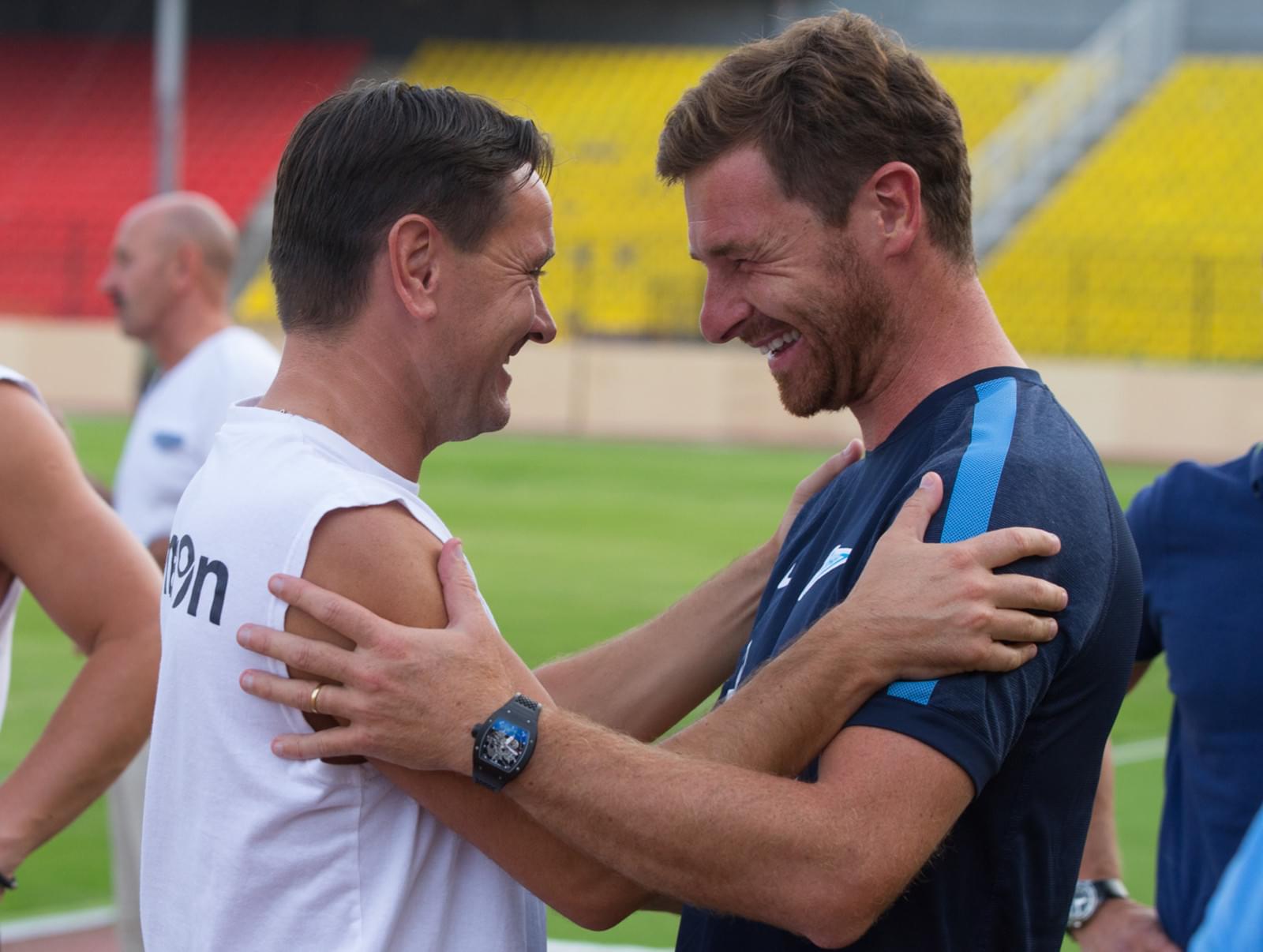 Тренировка «Зенита» перед матчем с «Арсеналом»