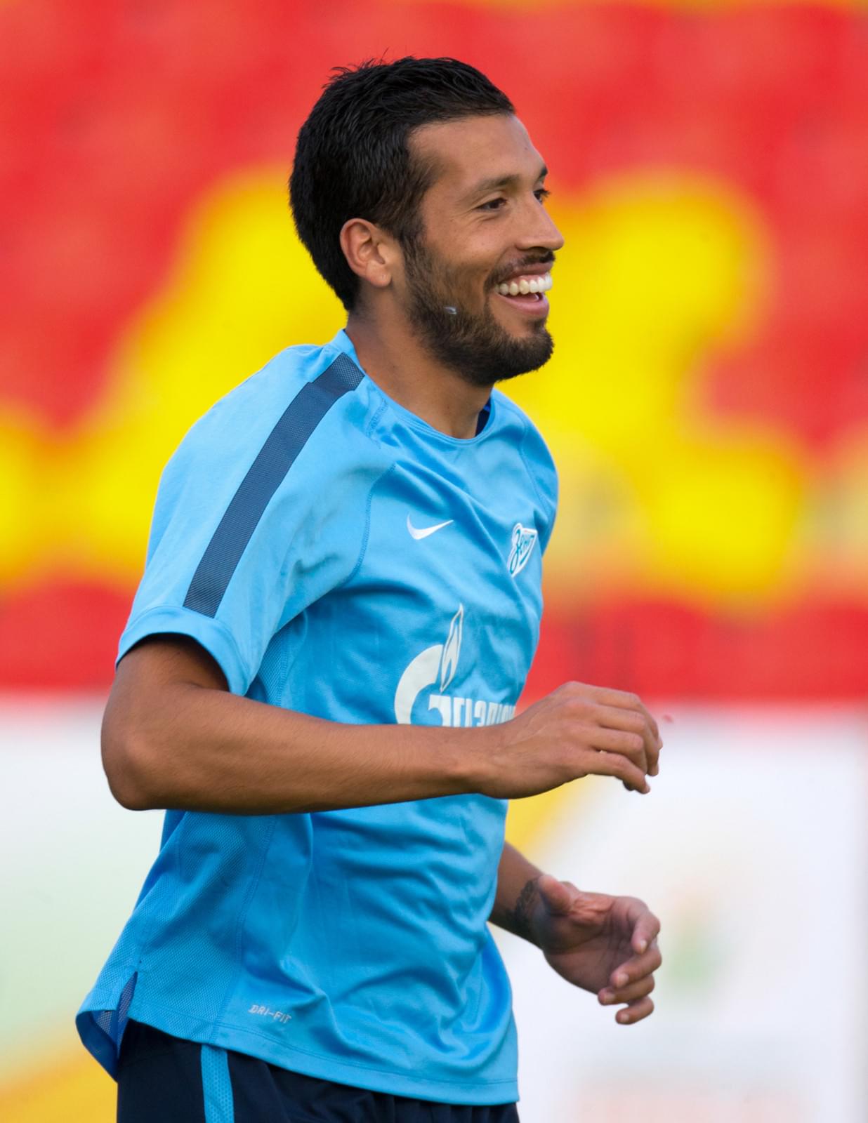 Тренировка «Зенита» перед матчем с «Арсеналом»