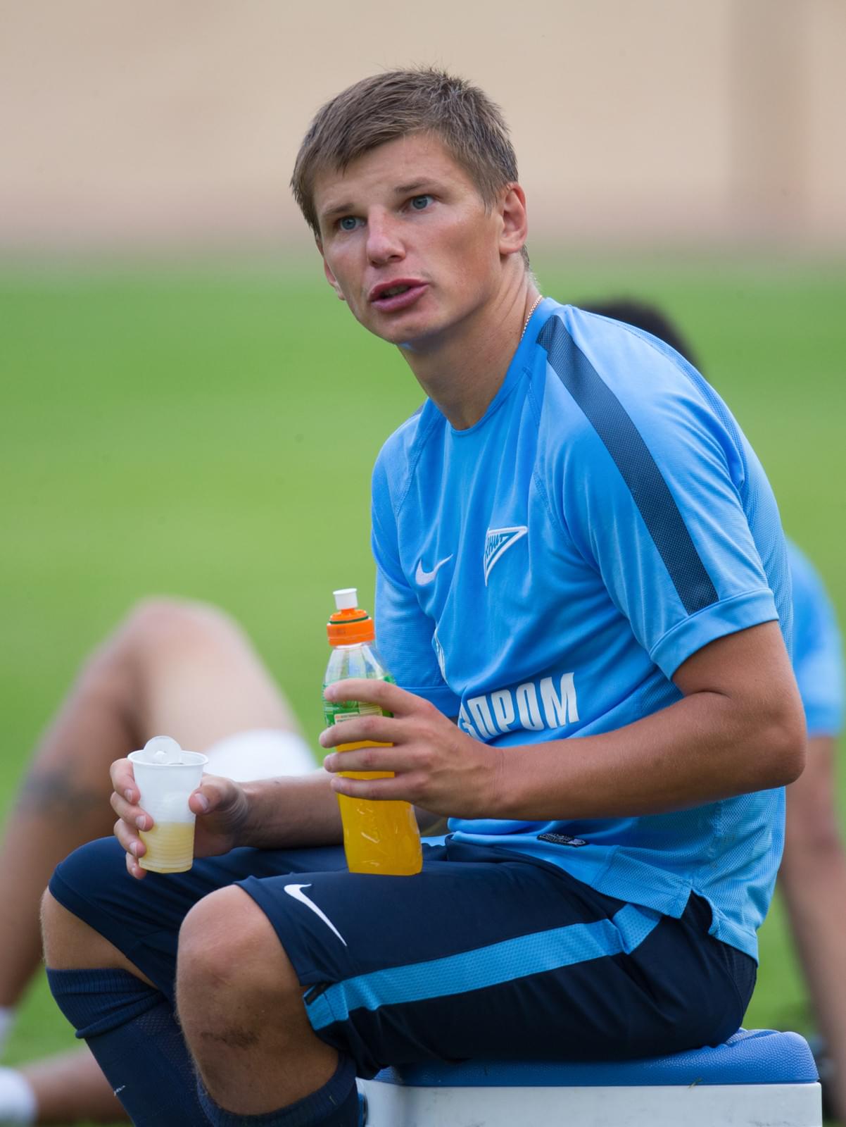 Тренировка «Зенита» перед матчем с «Арсеналом»