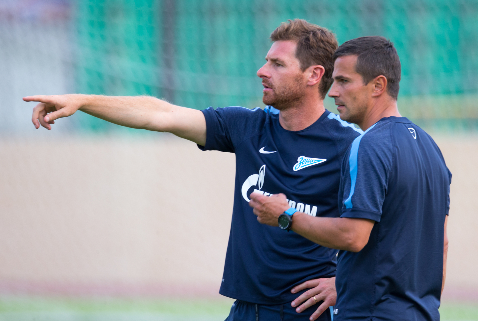 Тренировка «Зенита» перед матчем с «Арсеналом»