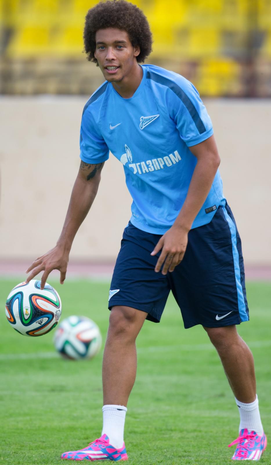 Тренировка «Зенита» перед матчем с «Арсеналом»