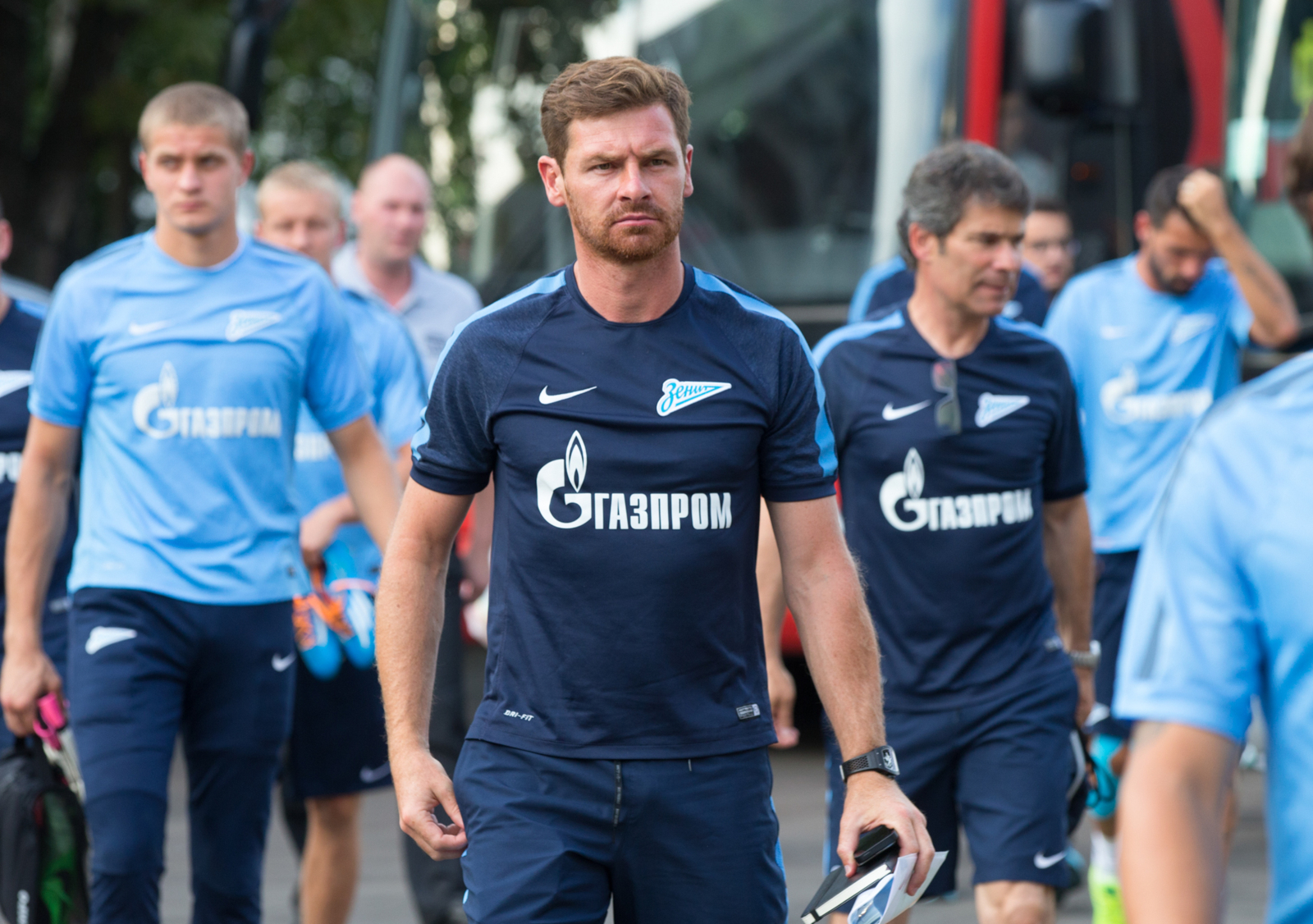 Тренировка «Зенита» перед матчем с «Арсеналом»