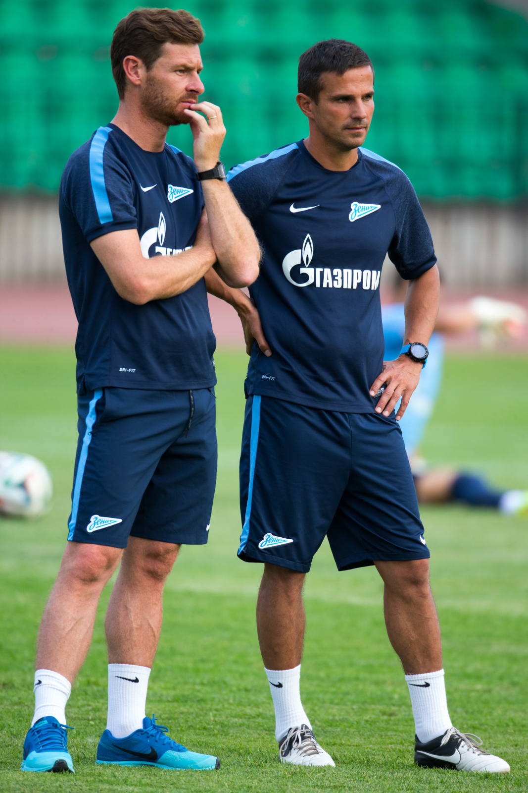 Тренировка «Зенита» перед матчем с «Арсеналом»