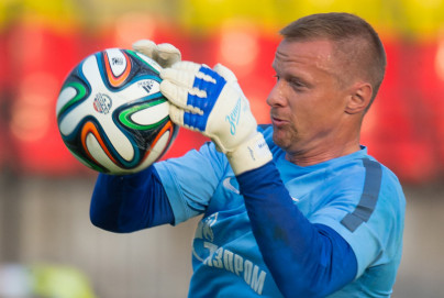 Тренировка «Зенита» перед матчем с «Арсеналом»