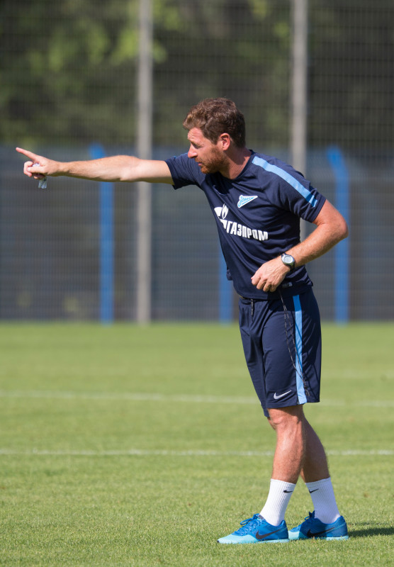 Тренировка «Зенита» перед матчем с АЕЛ