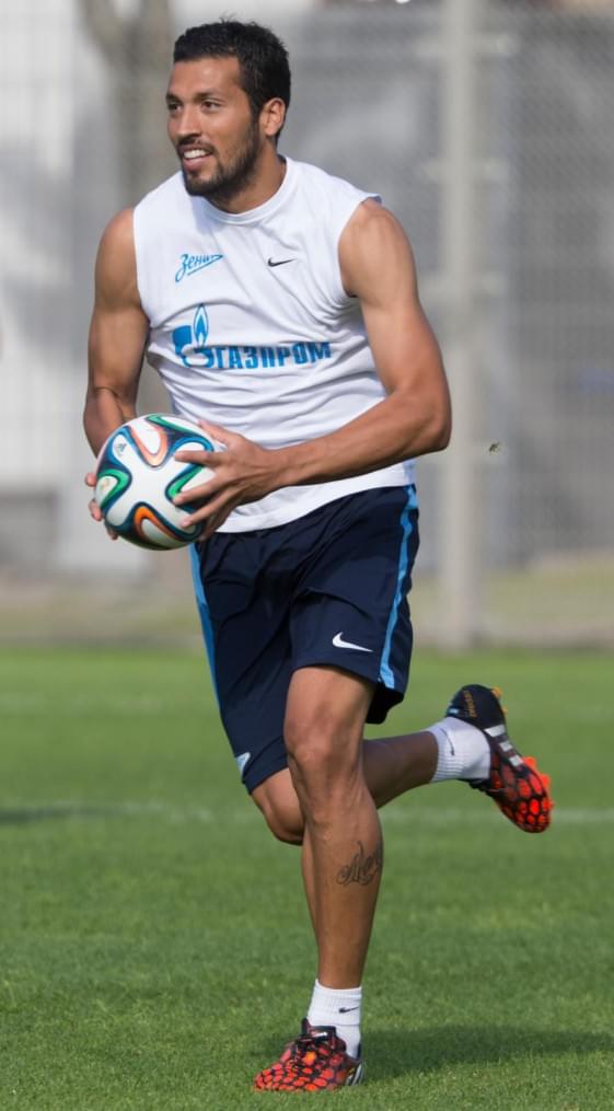 Тренировка «Зенита» перед матчем с АЕЛ