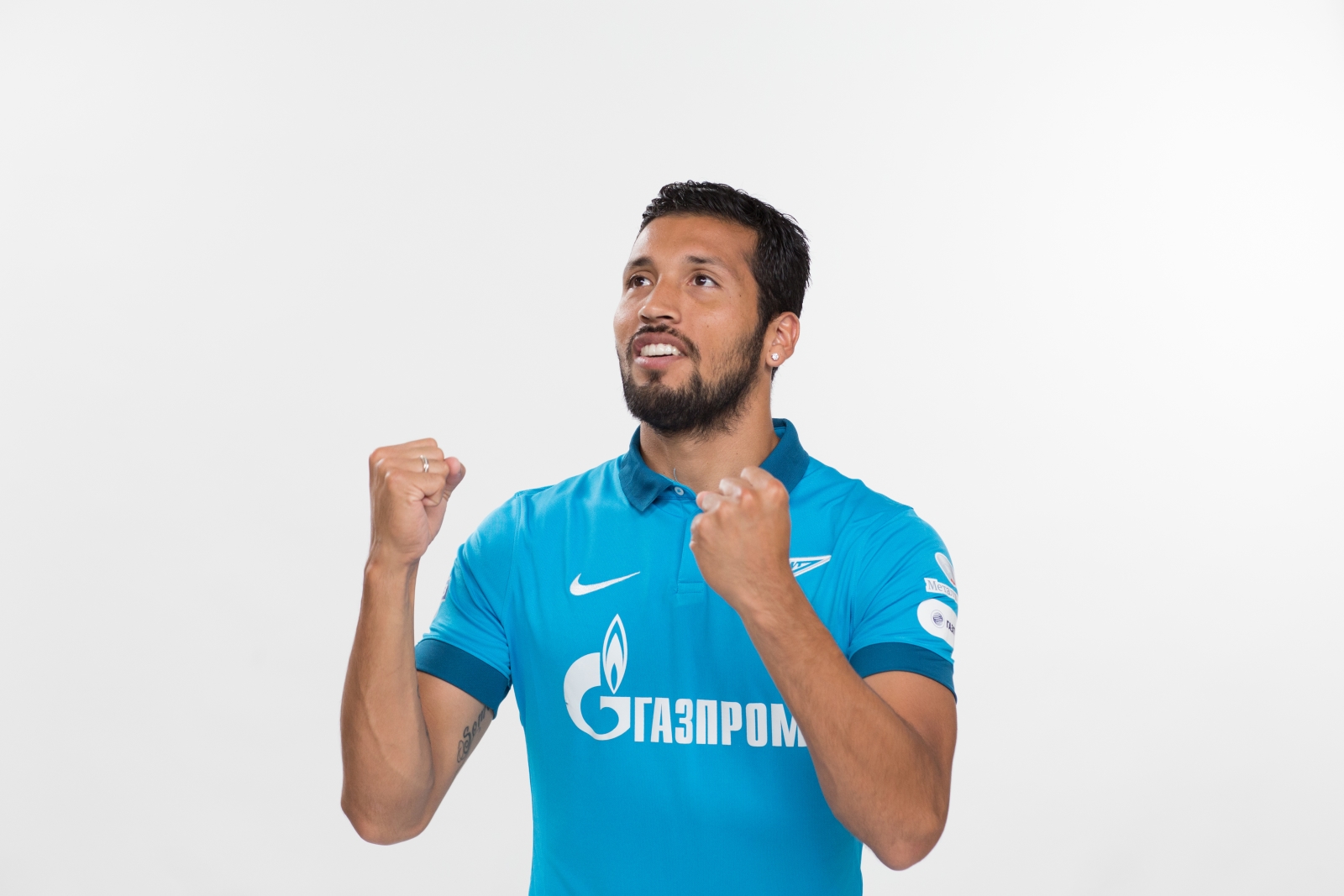 Фотосессия Эсекиэля Гарая, футболиста основного состава ФК «Зенит»