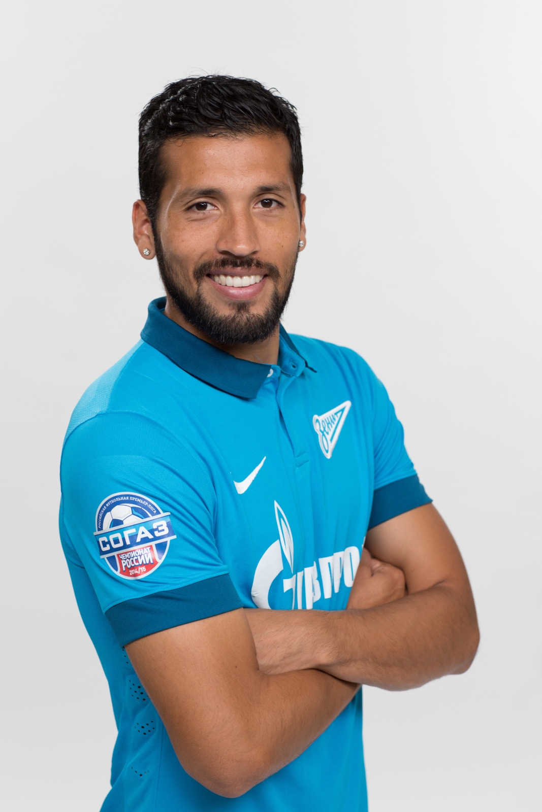 Фотосессия Эсекиэля Гарая, футболиста основного состава ФК «Зенит»