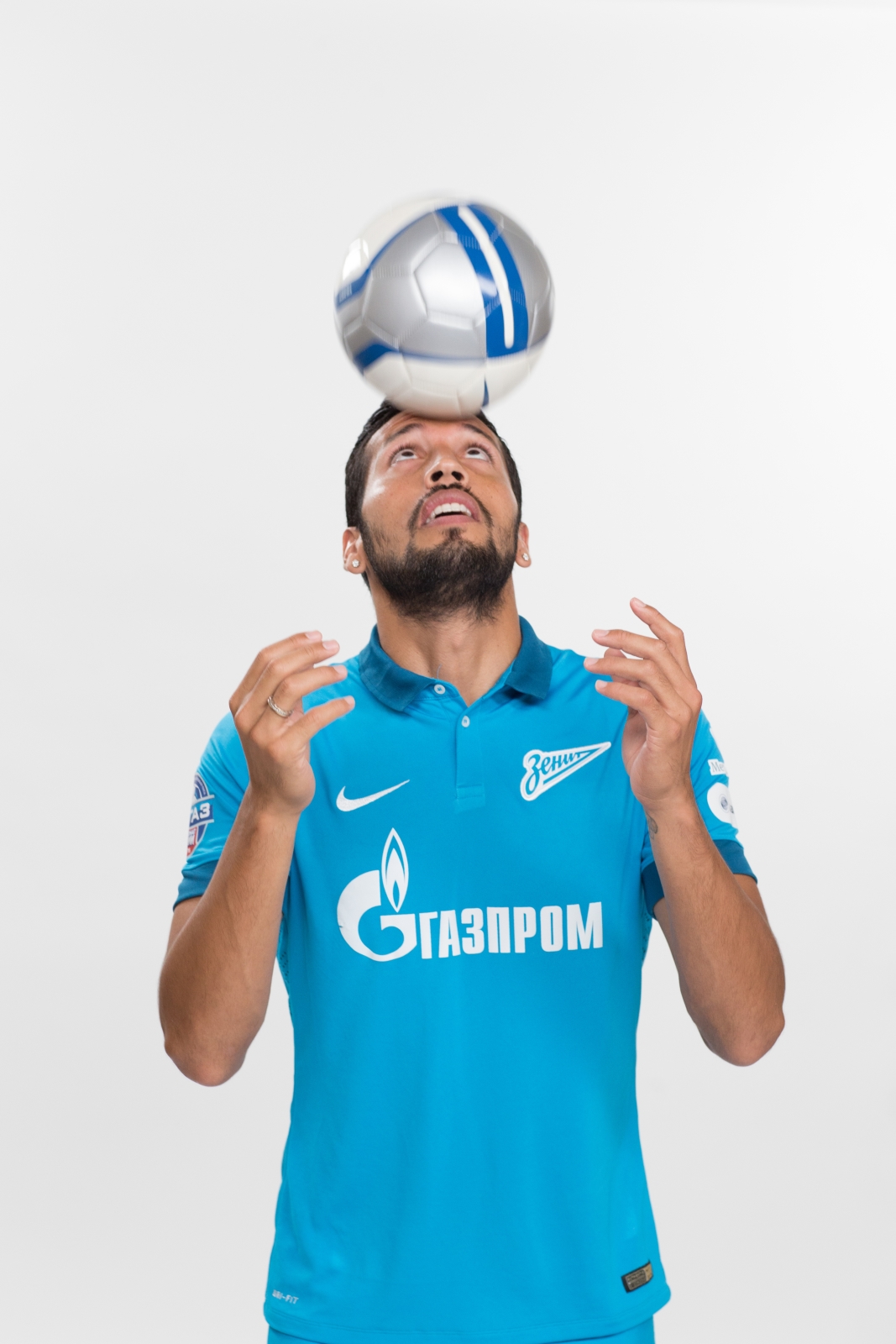 Фотосессия Эсекиэля Гарая, футболиста основного состава ФК «Зенит»