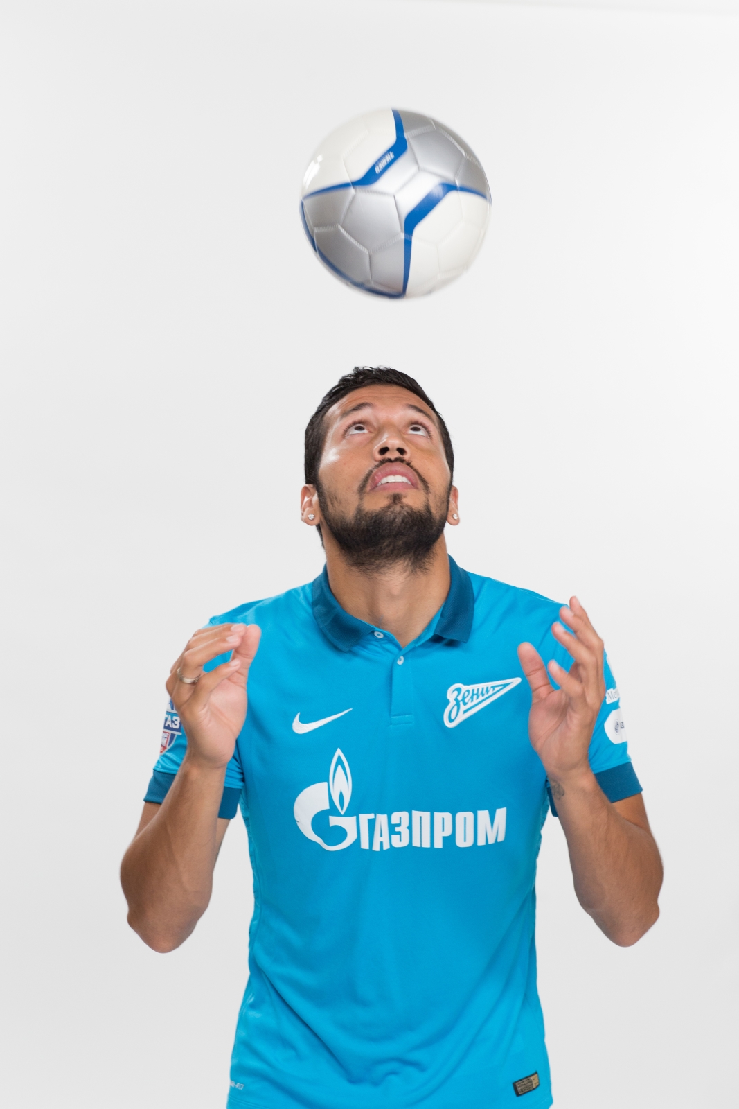 Фотосессия Эсекиэля Гарая, футболиста основного состава ФК «Зенит»