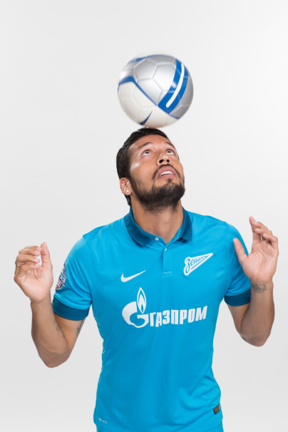 Фотосессия Эсекиэля Гарая, футболиста основного состава ФК «Зенит»