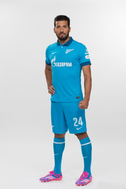 Фотосессия Эсекиэля Гарая, футболиста основного состава ФК «Зенит»