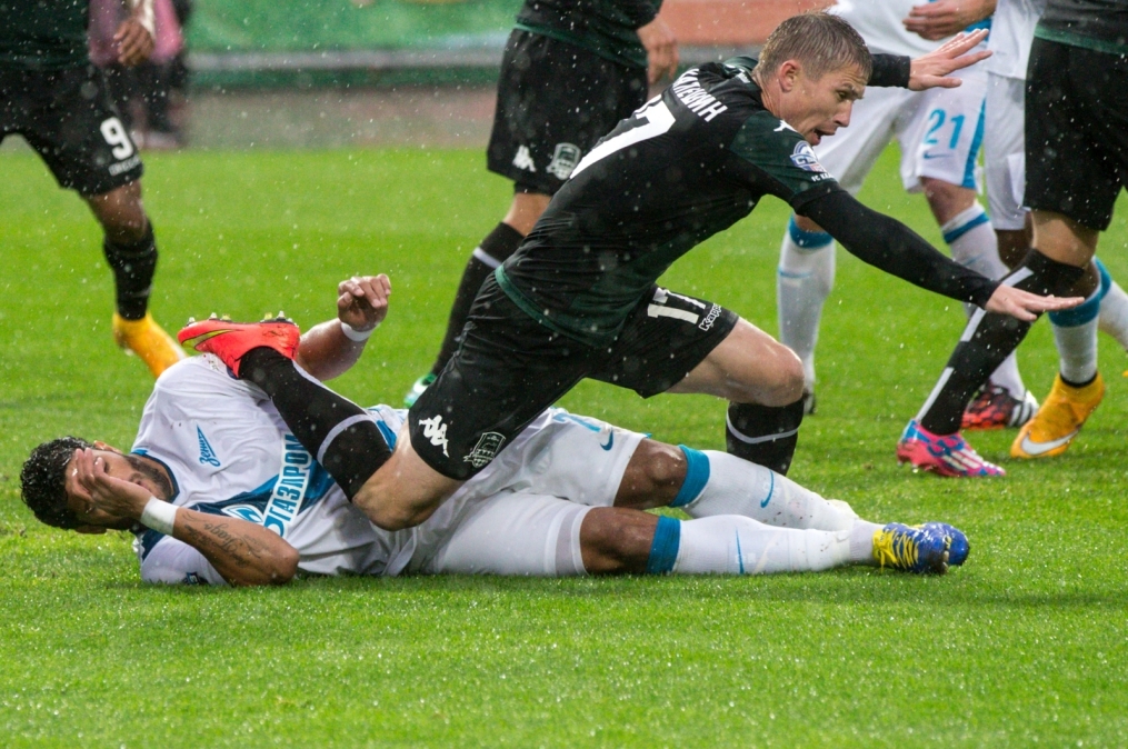 СОГАЗ Чемпионат России, 2014/2015, «Краснодар» — «Зенит»