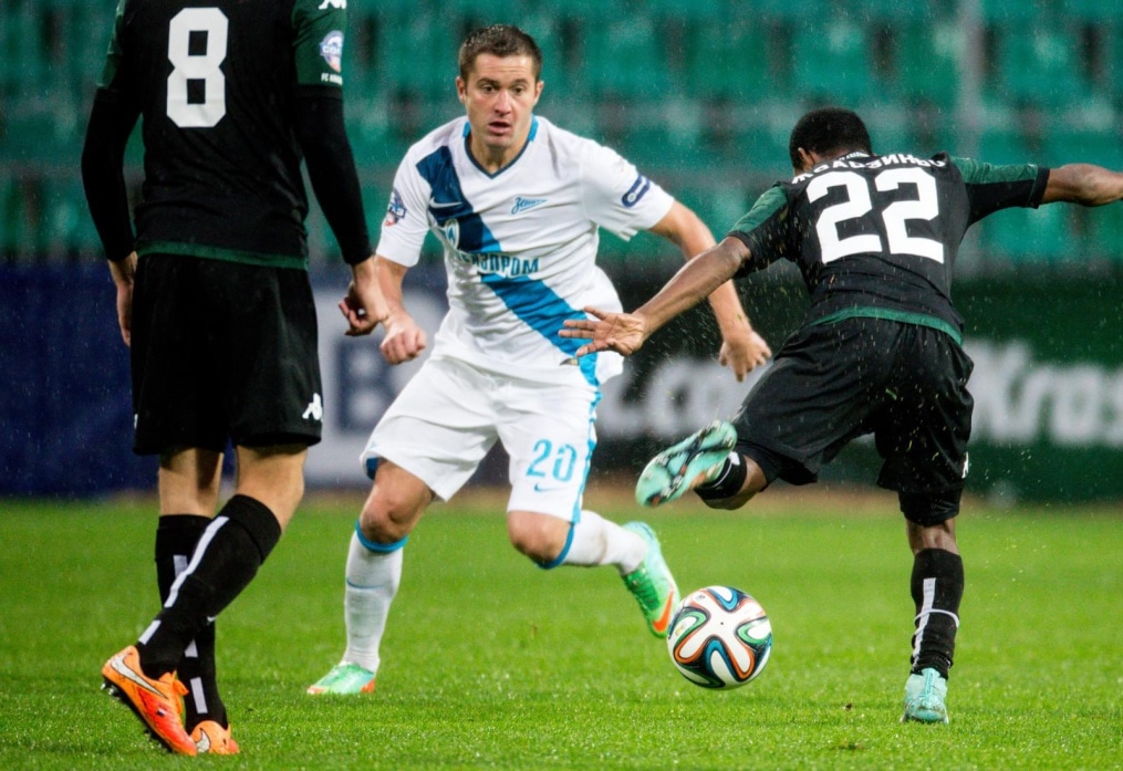 СОГАЗ Чемпионат России, 2014/2015, «Краснодар» — «Зенит»