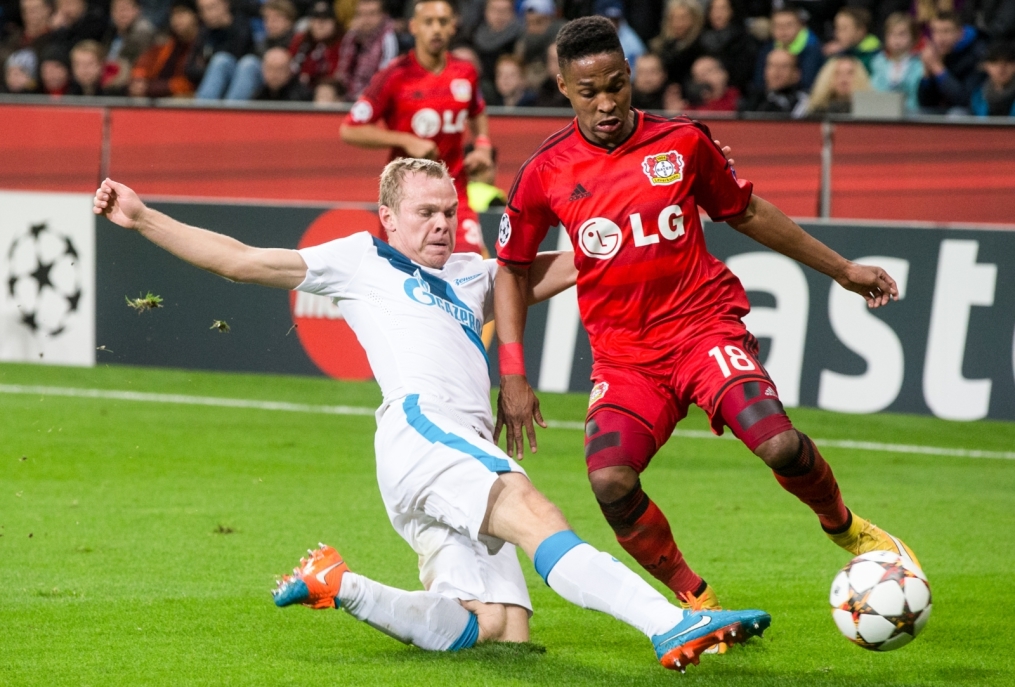 Лига чемпионов УЕФА, 2014/15, «Байер» — «Зенит»