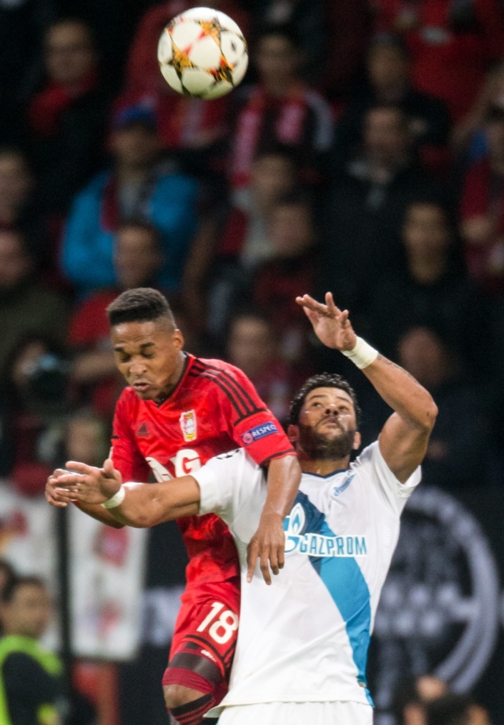 Лига чемпионов УЕФА, 2014/15, «Байер» — «Зенит»