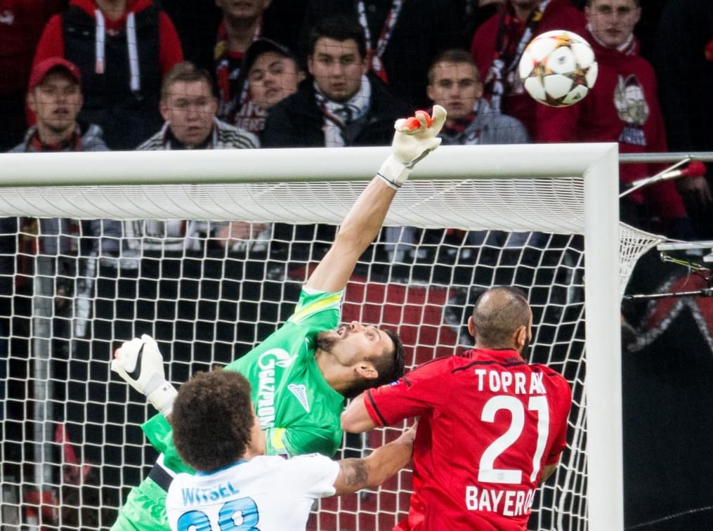 Лига чемпионов УЕФА, 2014/15, «Байер» — «Зенит»