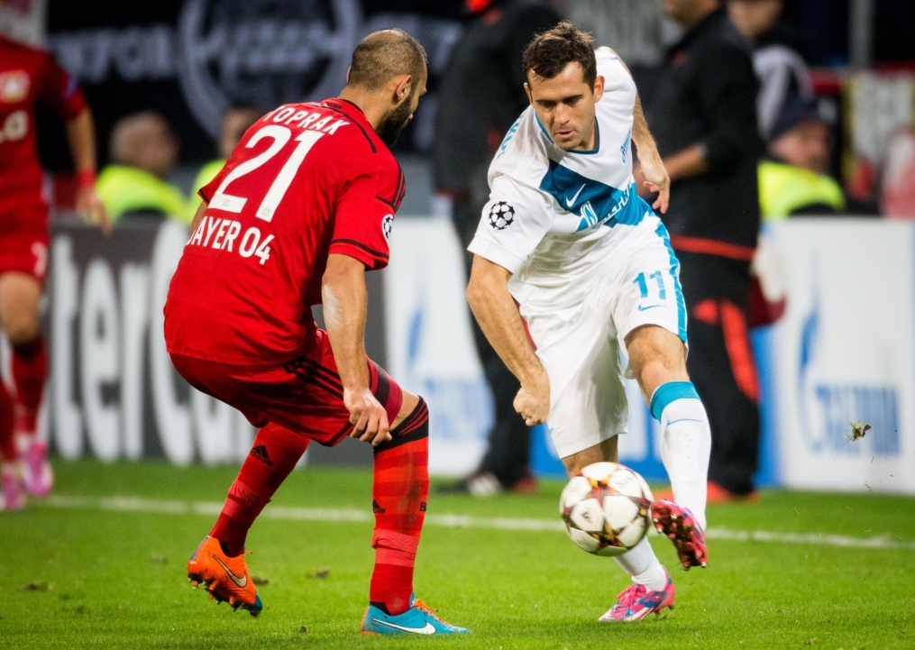 Лига чемпионов УЕФА, 2014/15, «Байер» — «Зенит»